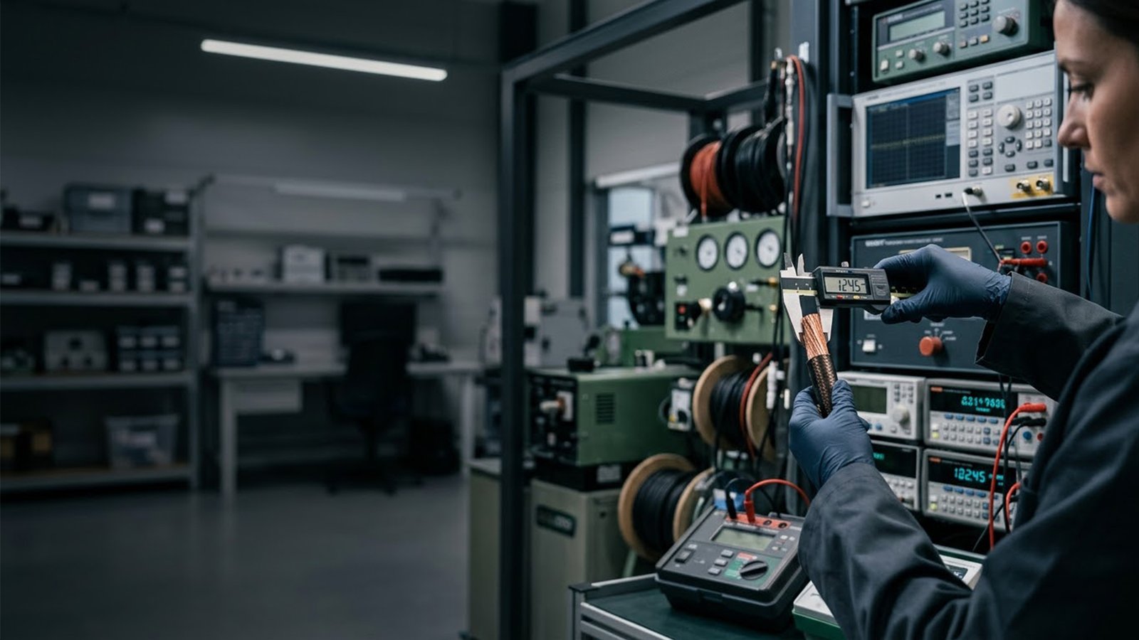 Quality testing of AMDOT industrial cables