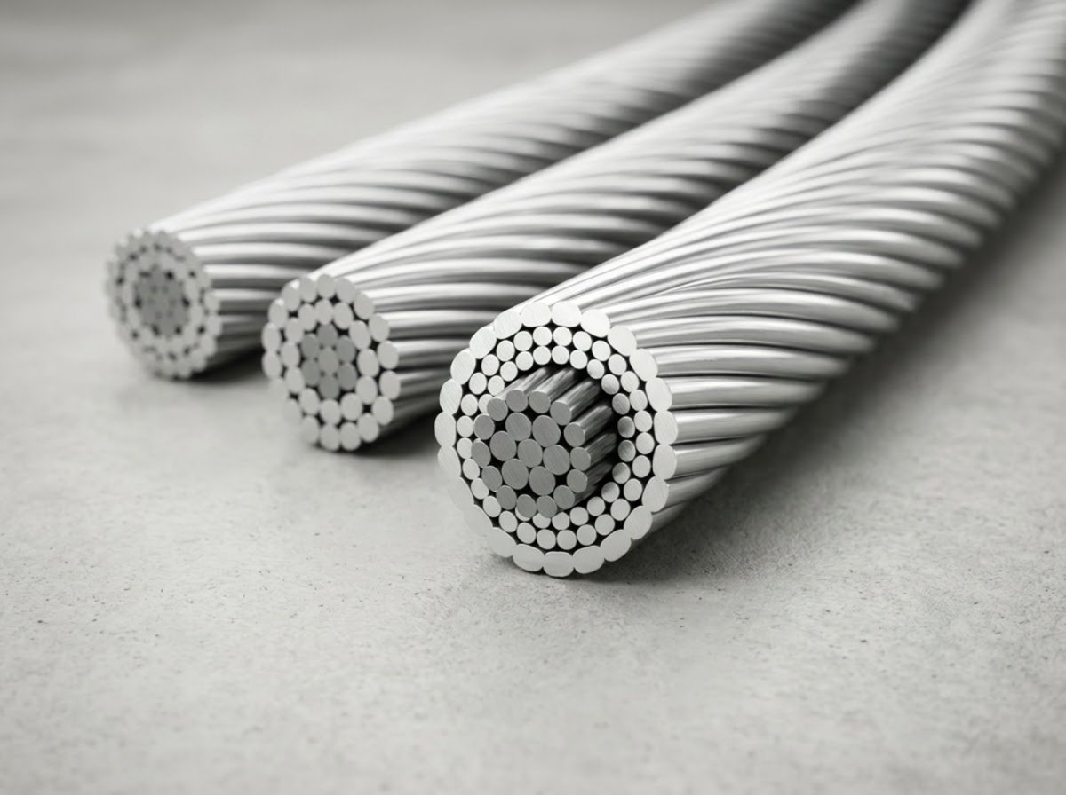 AMDOT aluminium cables — product view